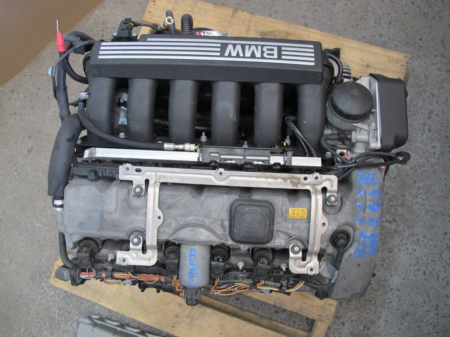 2006 BMW E85 Z4 3.0L N52 RWD M/T 6 Bolt Complete Engine Motor 125k Miles OEM