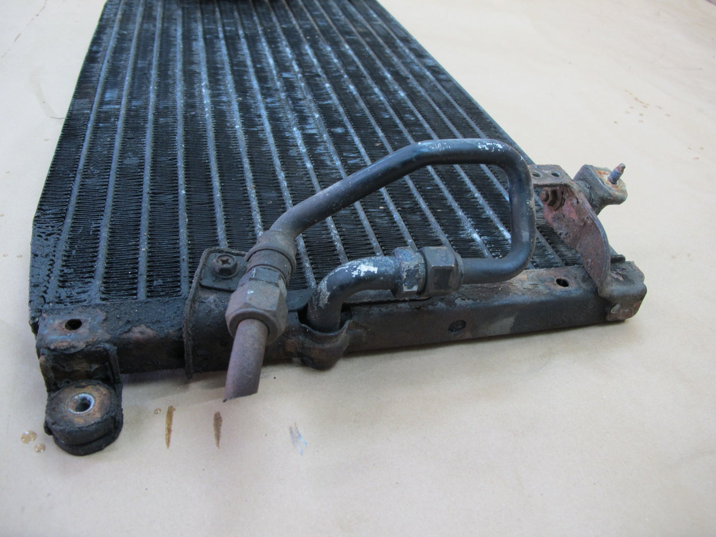 83-86 Toyota Celica Supra MA67 AC Air Condition Condenser w Dryer Tank OEM