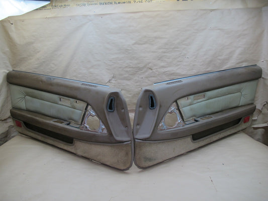 86-90 Toyota Supra MK3 Set of 2 Left Right Door Interior Trim Cover Panel OEM