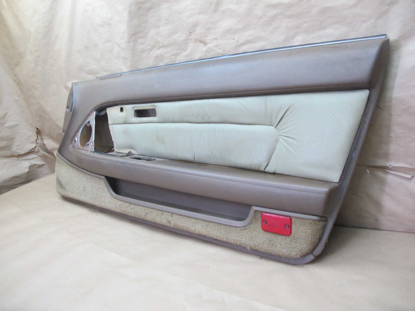 86-90 Toyota Supra MK3 Set of 2 Left Right Door Interior Trim Cover Panel OEM