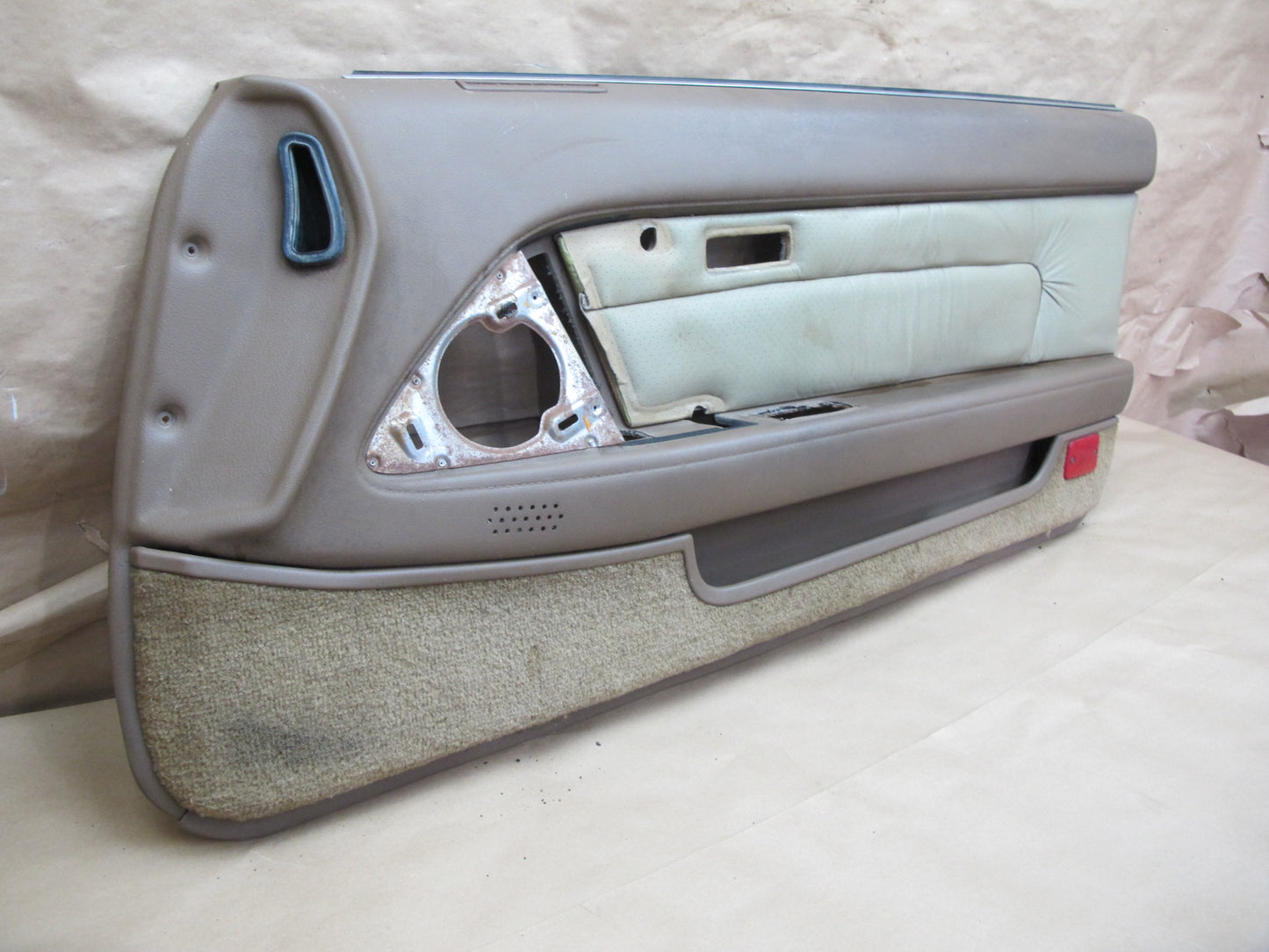 86-90 Toyota Supra MK3 Set of 2 Left Right Door Interior Trim Cover Panel OEM