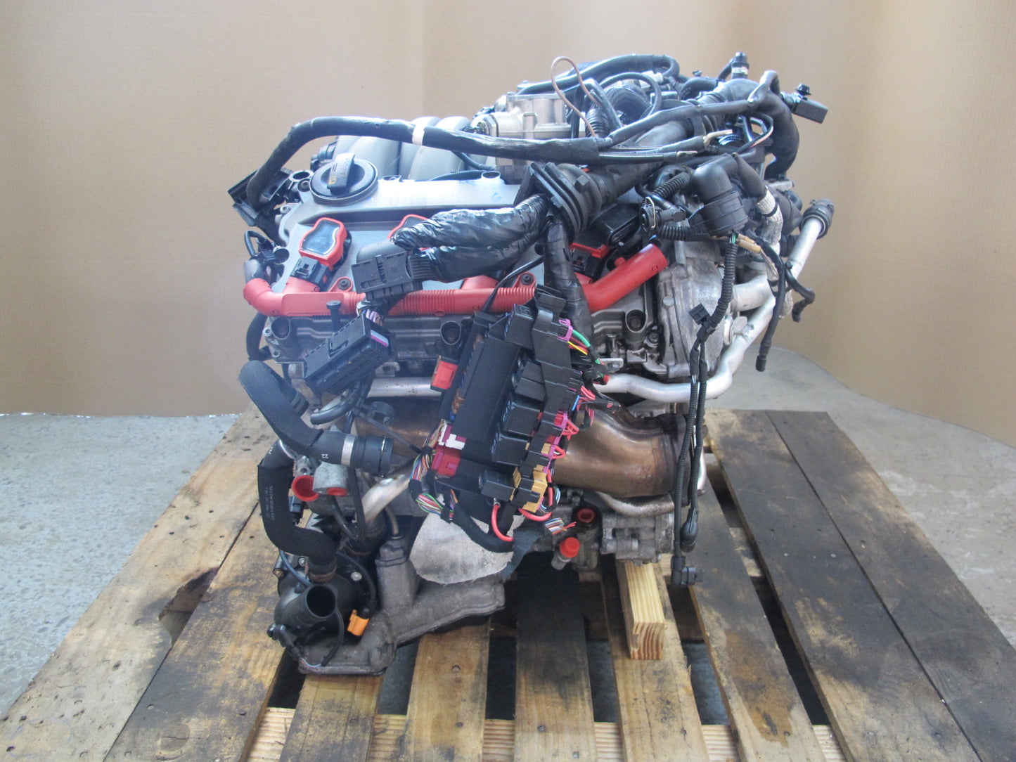 09-12 Audi B8 S5 AWD 4.2L Caua VIN V 5th Digit Complete Engine Motor 135K Mile