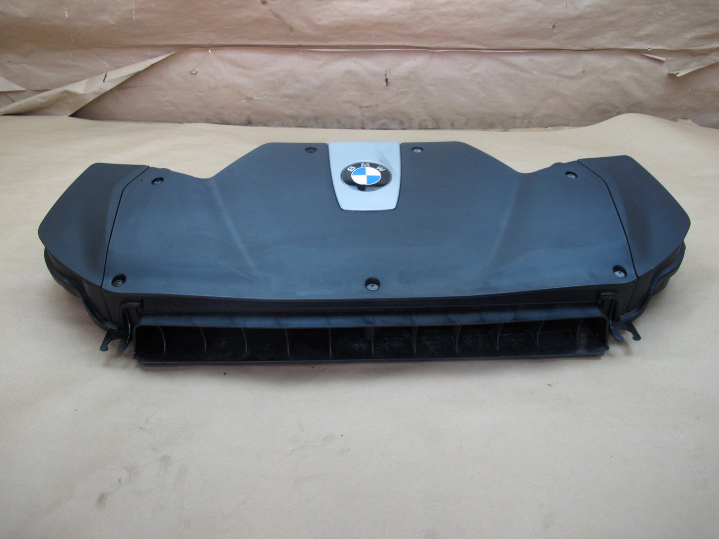 14-18 BMW F15 F16 X5 X6 50i N63 Air Filter Cleaner Box Intake Muffler Duct OEM