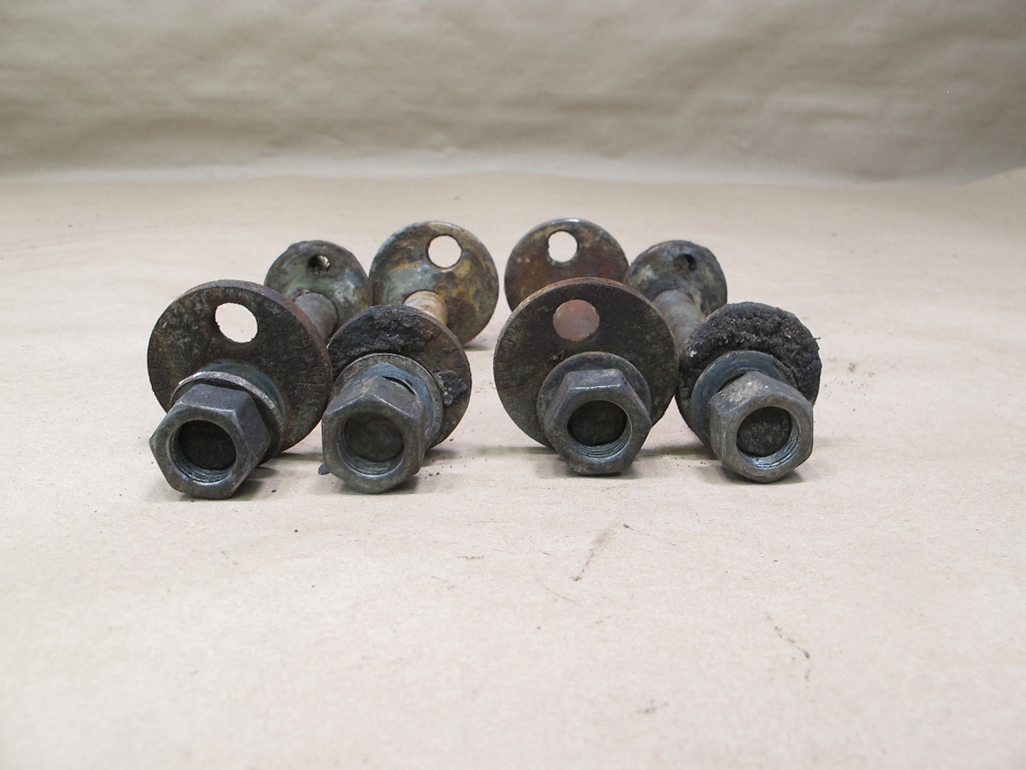 86-92 Toyota Supra MA70L Set of 4 Front Eccentric Camber Adjust Bolt OEM