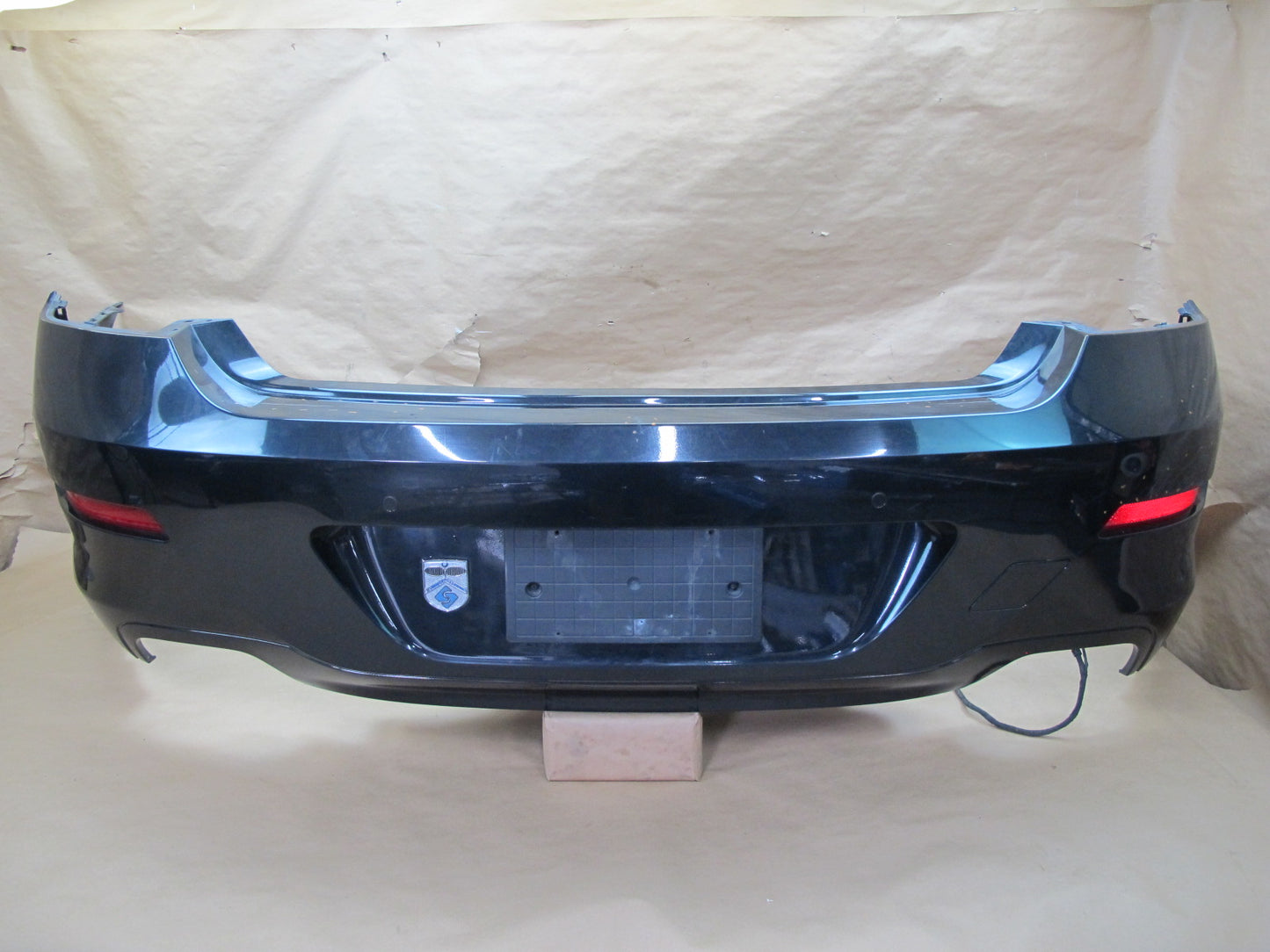 12-15 BMW F06 F12 F13 650i Rear Bumper Cover w PDC Sensors OEM