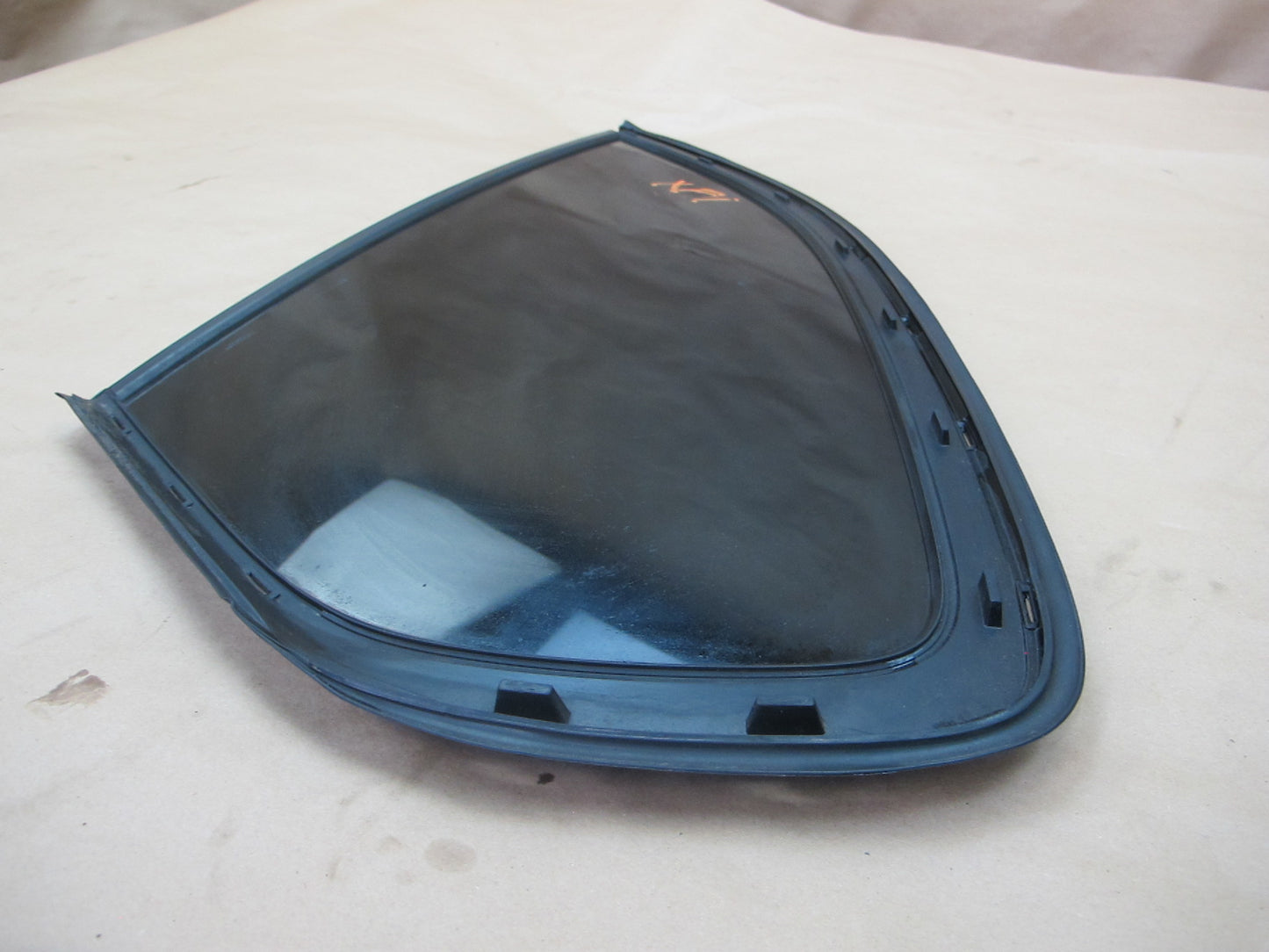 14-18 BMW F15 F85 X5 Rear Left Driver Side Quarter Glass Window OEM