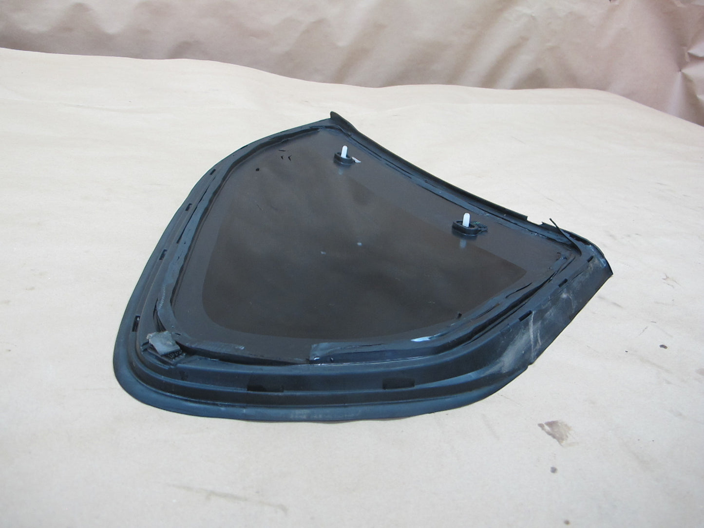 14-18 BMW F15 F85 X5 Rear Left Driver Side Quarter Glass Window OEM