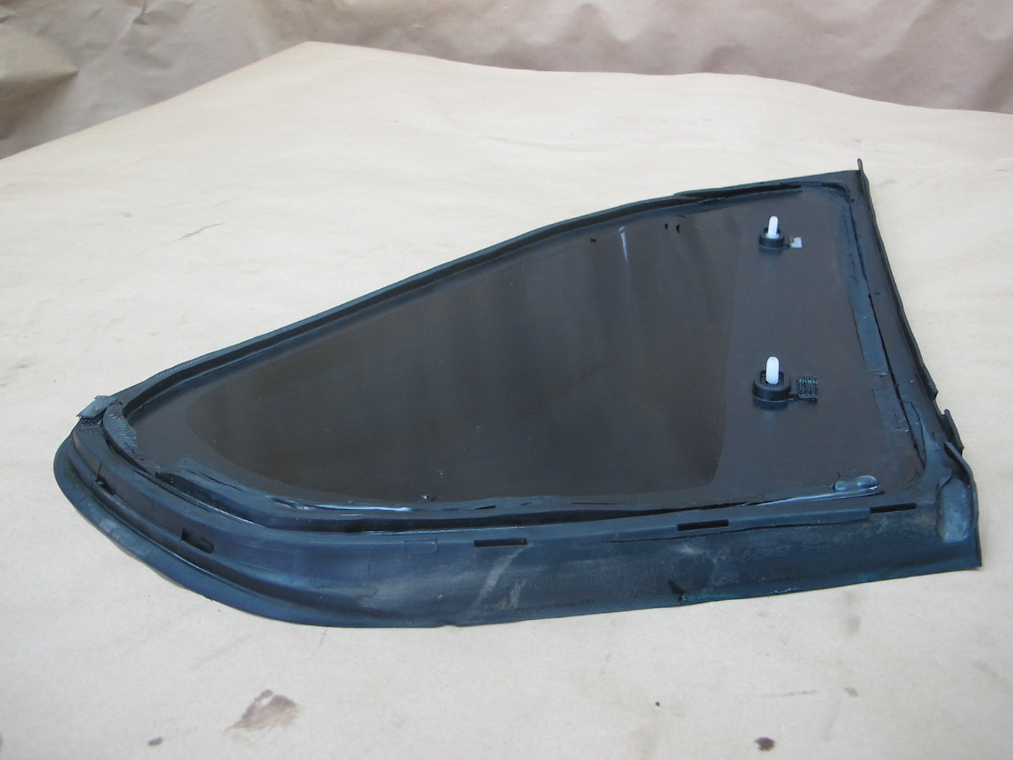 14-18 BMW F15 F85 X5 Rear Left Driver Side Quarter Glass Window OEM