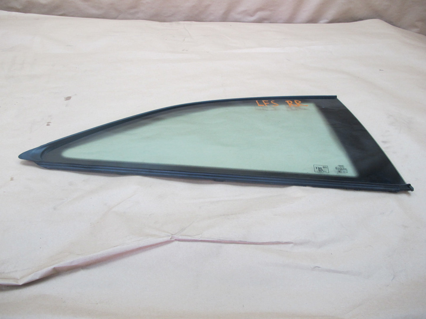 08-16 Audi 8T A5 S5 Coupe Rear Right Quarter Glass Window OEM