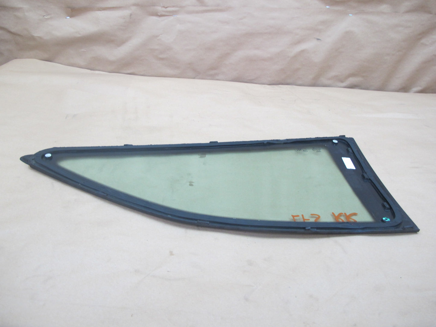 08-16 Audi 8T A5 S5 Coupe Rear Right Quarter Glass Window OEM