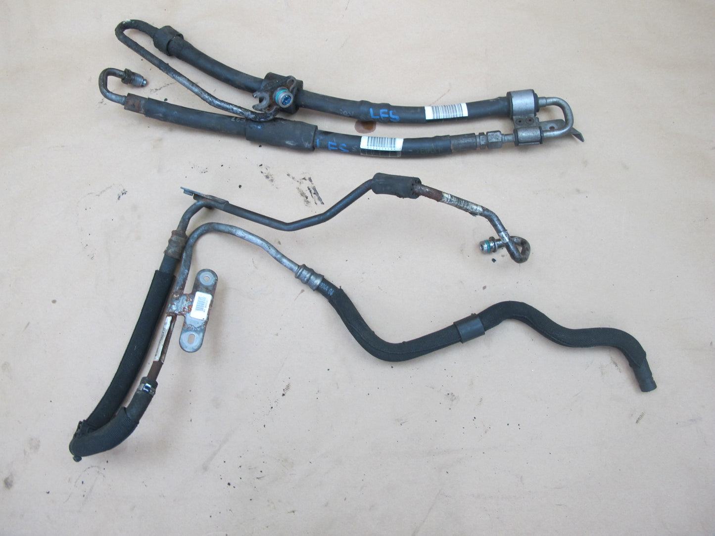 08-12 Audi 8T S5 4.2L AWD Power Steering Hose Pipe Line Set OEM