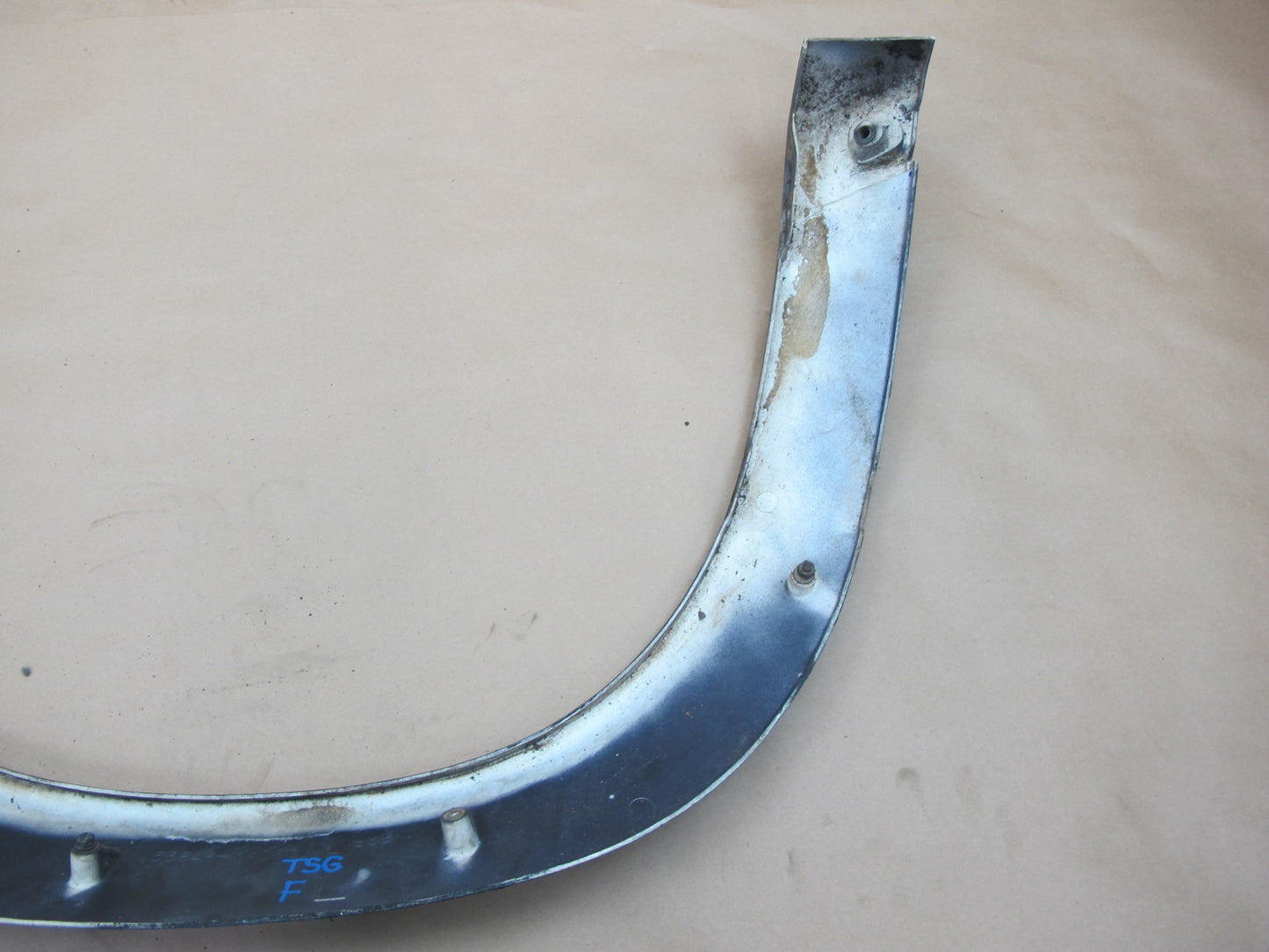 85-86 Toyota Supra MA67 Front Left Fender Flare Wheel Arch Trim Molding OEM