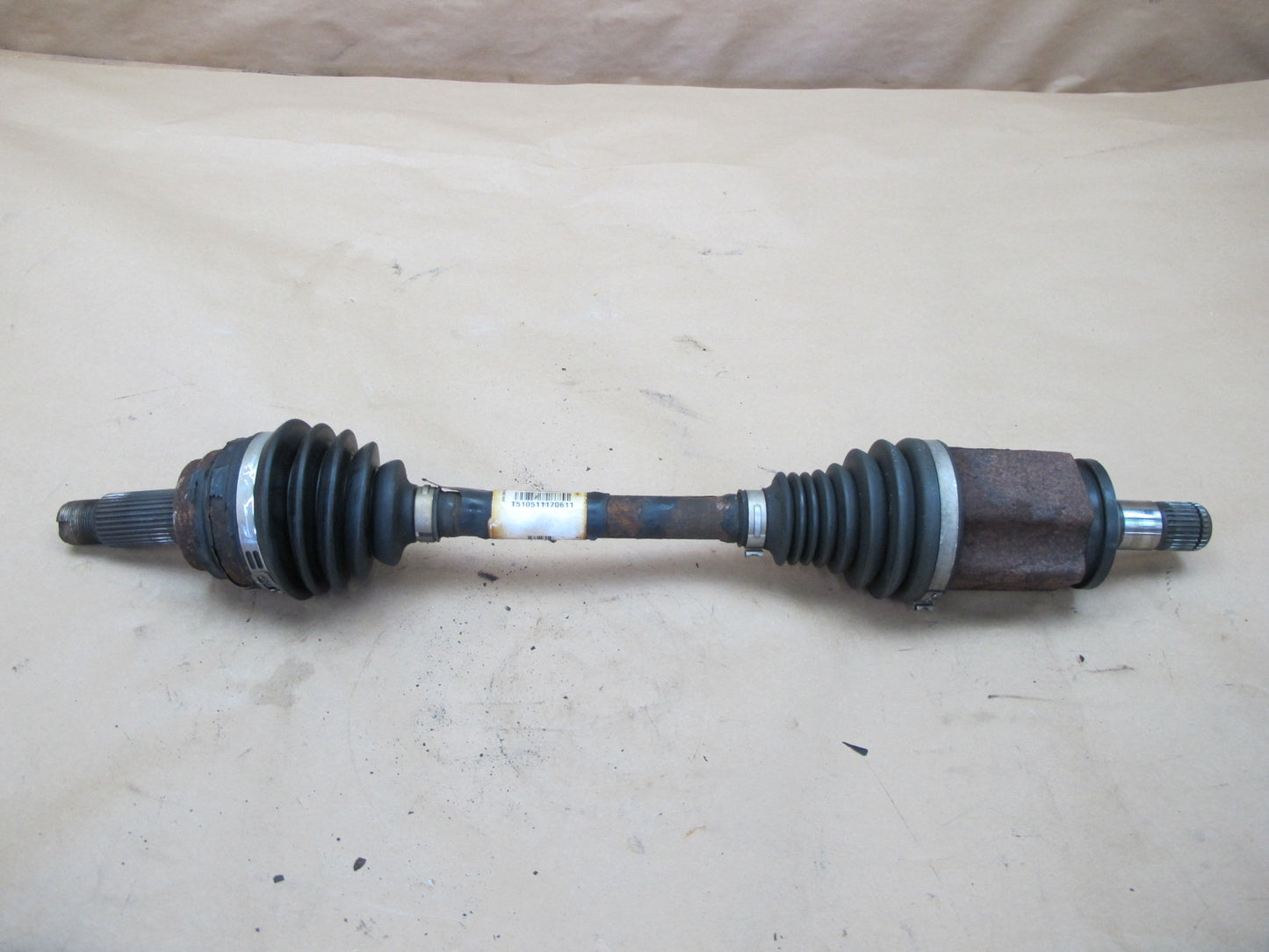 14-18 BMW F15 F16 X5 X6 N63 Front Left Axle Shaft 7622883 OEM