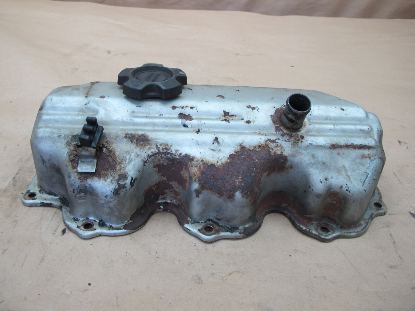 84-86 Nissan 300ZX Z31 VG30E Engine Left & Right Cylinder Head Valve Cover OEM