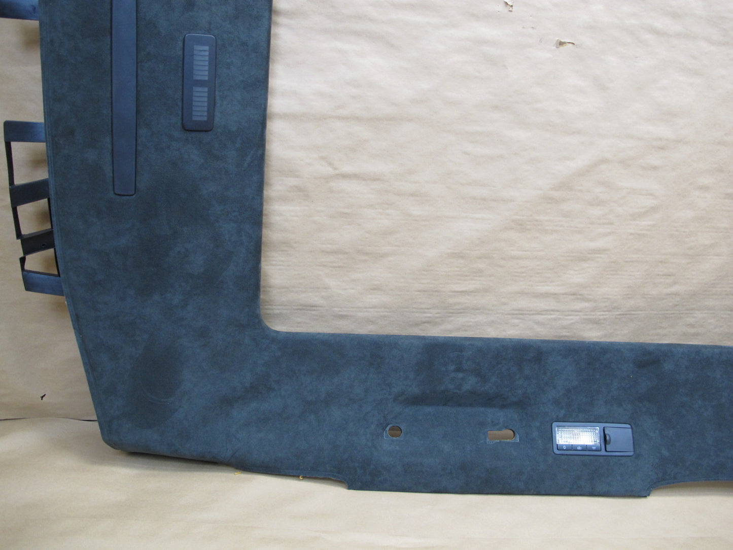 2003-2006 Porsche Cayenne 955 Suede Headliner Pillar Sun Visor Trim Panel Set