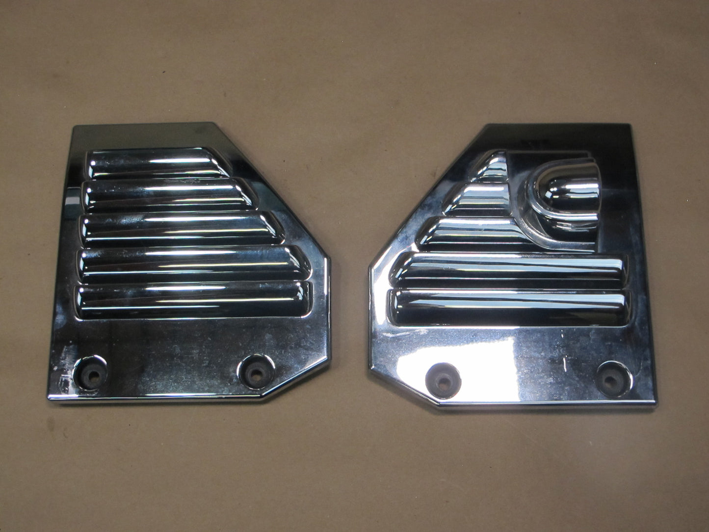 2004-2009 Hummer H2 Front Left & Right Fender Chrome Grille Set of 2