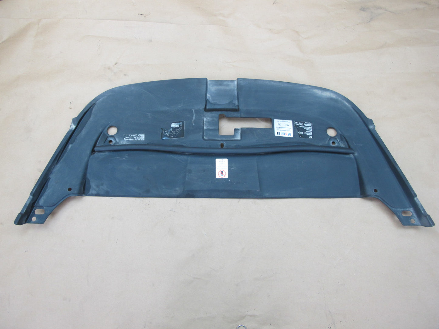 11-14 Porsche Cayenne 958 Left Center Right Under Hood Engine Bay Cover Trim Set