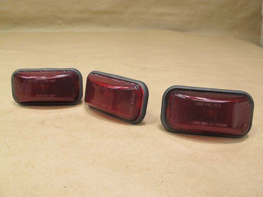 2003-2007 Hummer H2 Rear Roof Marker Light Lamp Set of 3