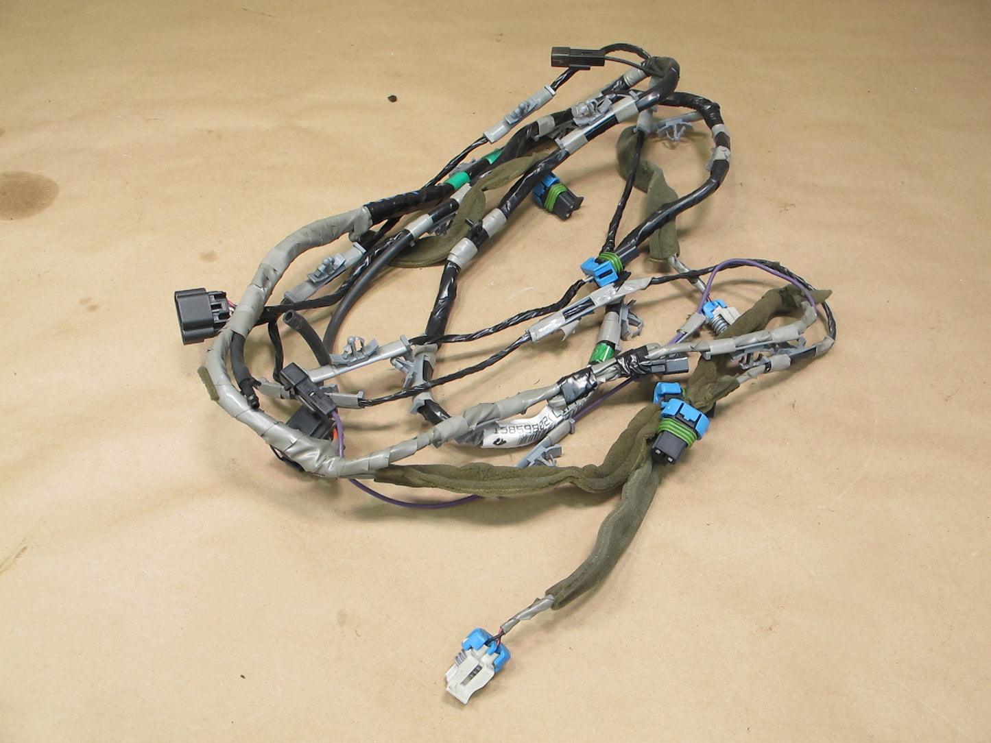 2006-2007 Hummer H2 Rear Trunk Deck Lid Wire Wiring Harness 15859802