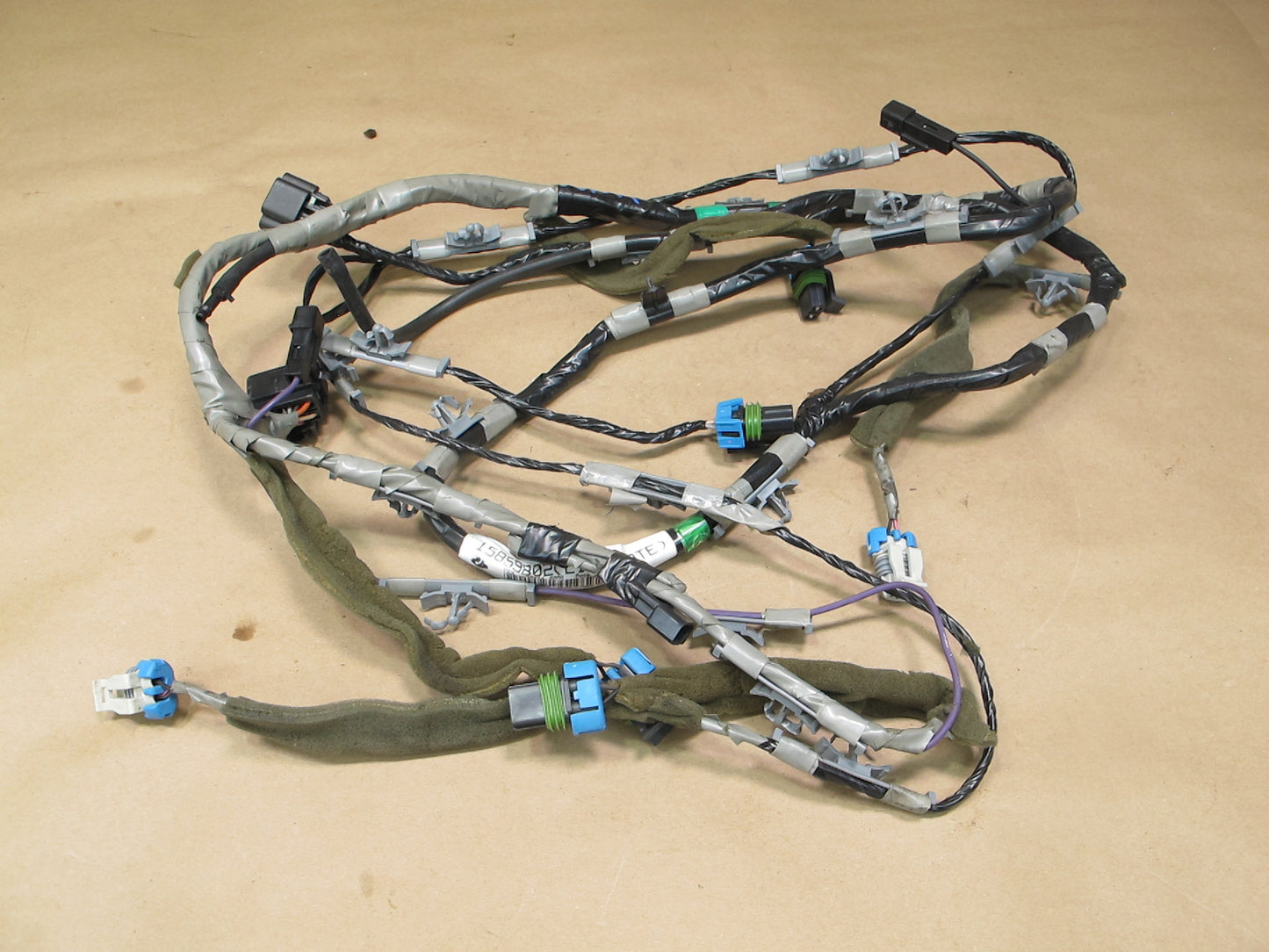 2006-2007 Hummer H2 Rear Trunk Deck Lid Wire Wiring Harness 15859802