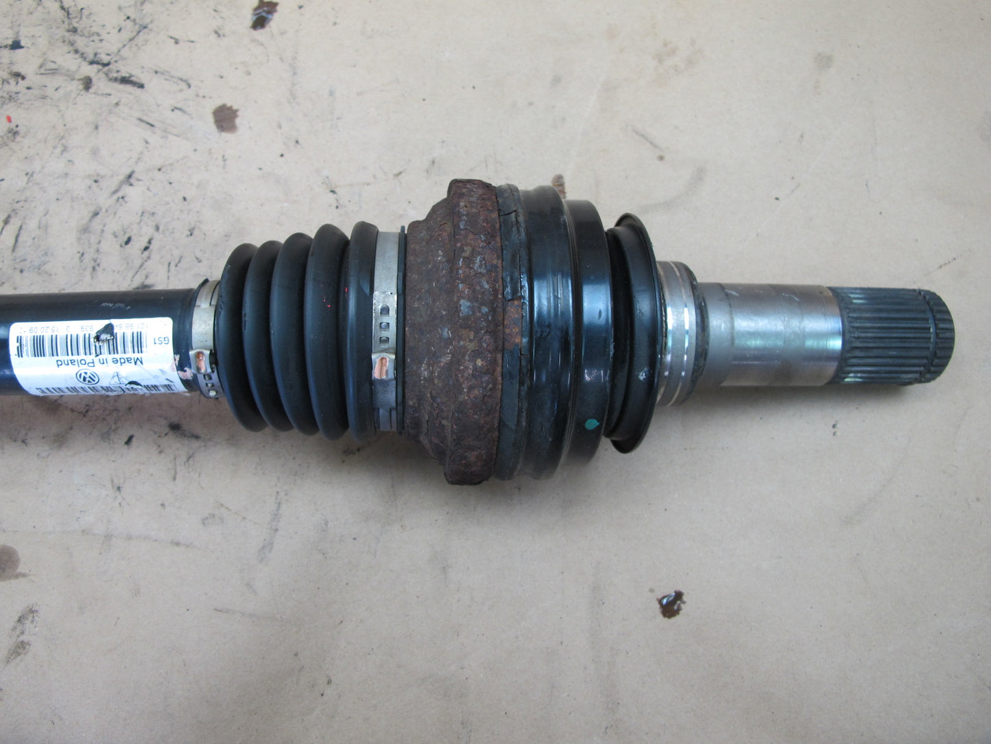 2011-2018 Porsche Cayenne 958 Rear Right Passenger Side CV Axle Half Shaft