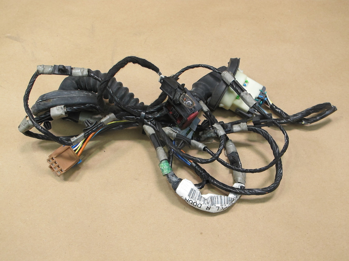 2003-2007 Hummer H2 Front & Rear Left Right Side Door Wiring Wire Harness Set