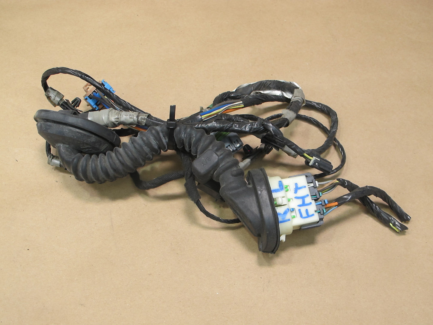 2003-2007 Hummer H2 Front & Rear Left Right Side Door Wiring Wire Harness Set