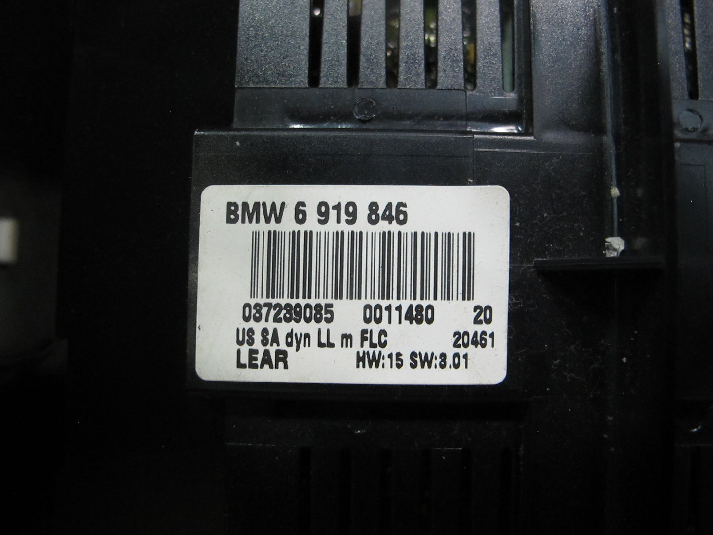 01-06 BMW E46 3-SERIES Headlight Lamp Dimmer Fog Light Switch 6919846 OEM