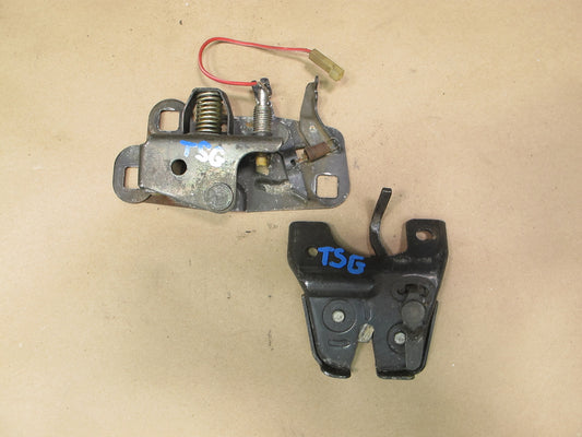 83-85 Toyota Supra MA67 Front Hood Lock Latch Catch Set OEM