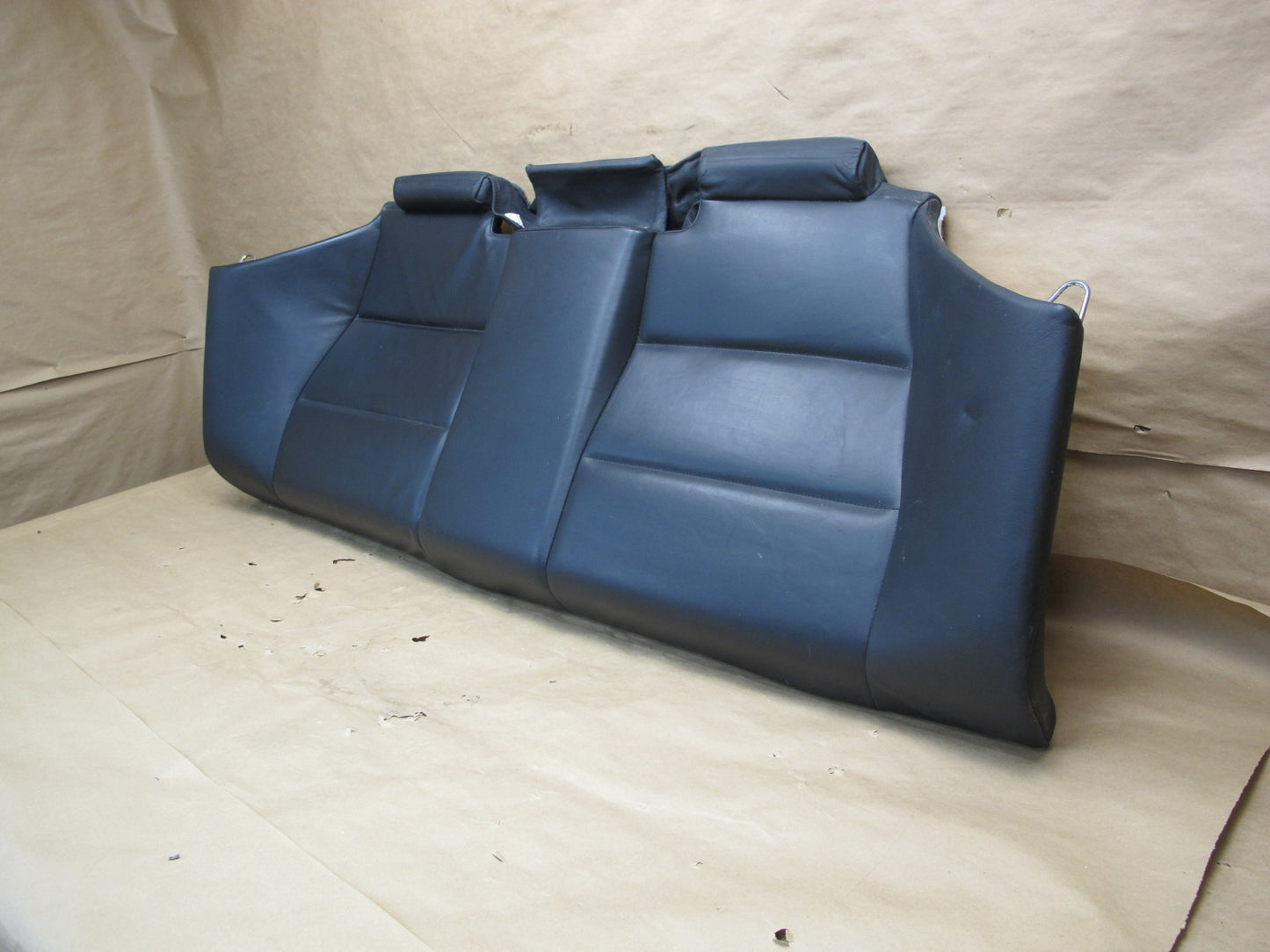 01-06 BMW E46 M3 Coupe Rear Leather Nappa Sport Seat Lower Cushion OEM