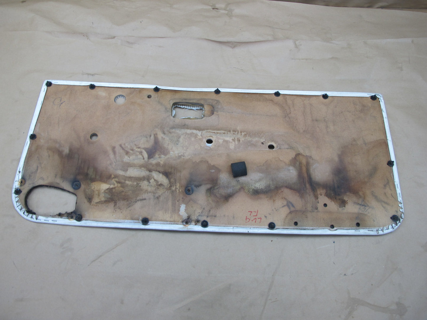 85-93 VW Golf MK1 Cabriolet Set of 2 Left & Right Door Trim Cover Panel OEM