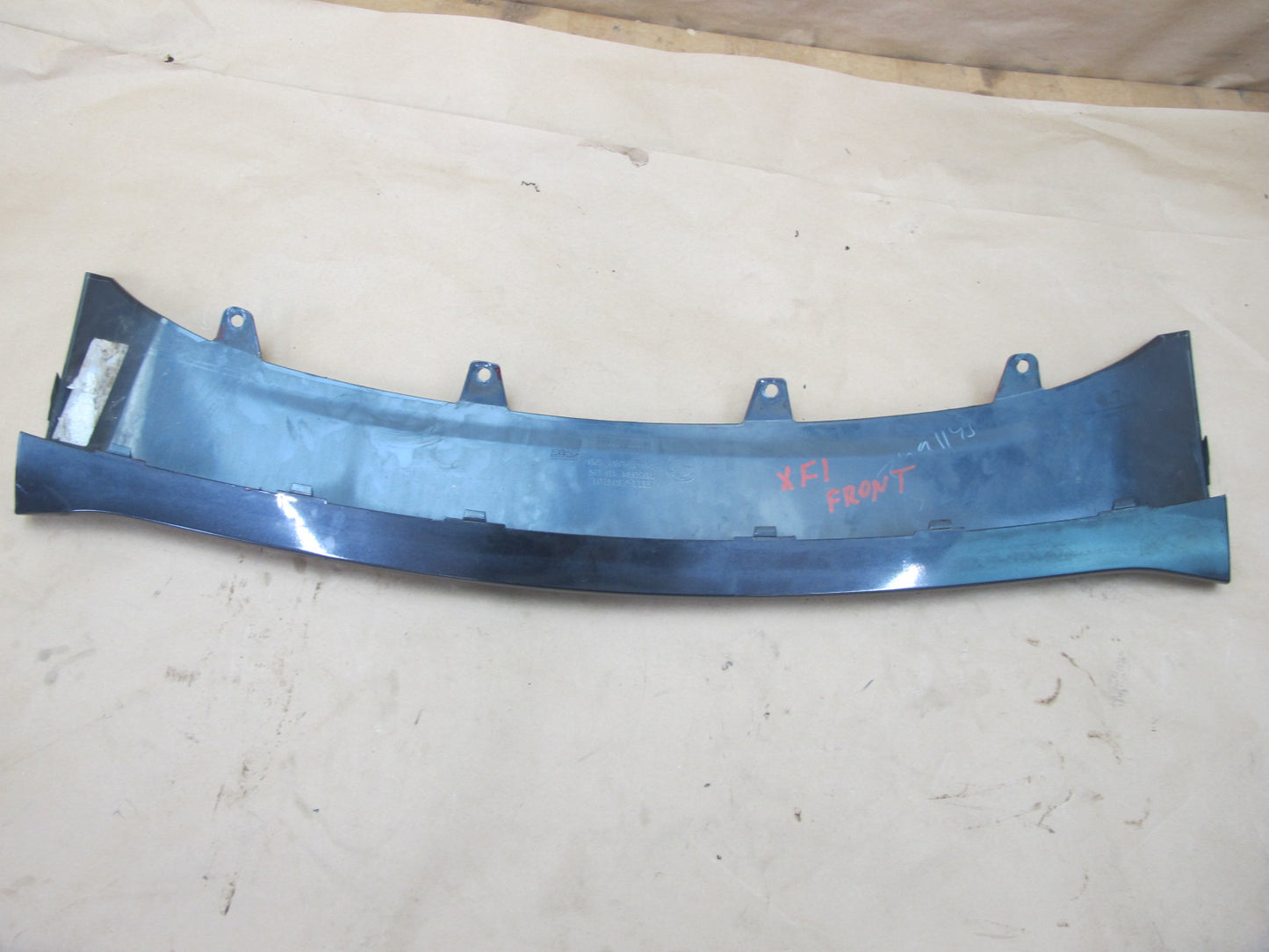 14-18 BMW F15 X5 Front Bumper Lower Center Section Spoiler Valance Trim OEM