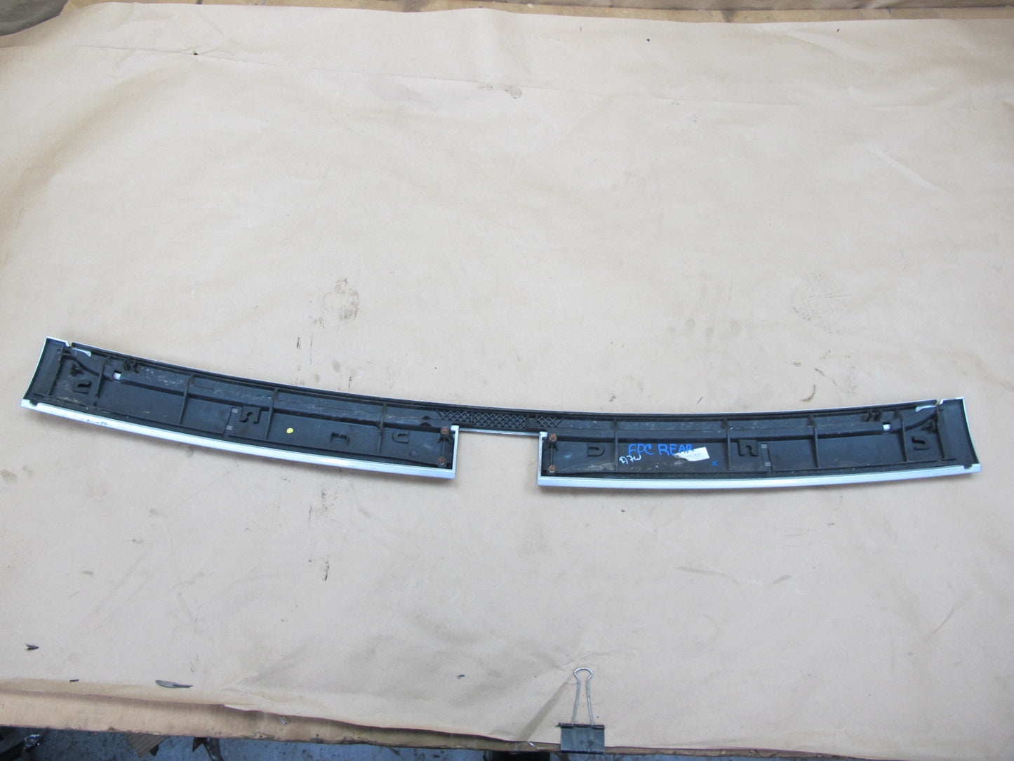 2006 Porsche Cayenne 955 Turbo S Rear Trunk Tailgate Exterior Trim Molding Cover