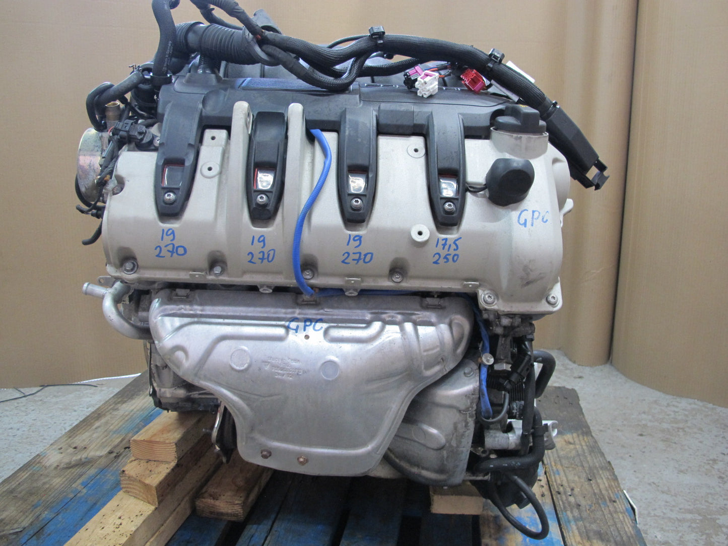 2013-2014 Porsche Cayenne 958 GTS 4.8L V8 48.02 Complete Engine Motor 123K Miles