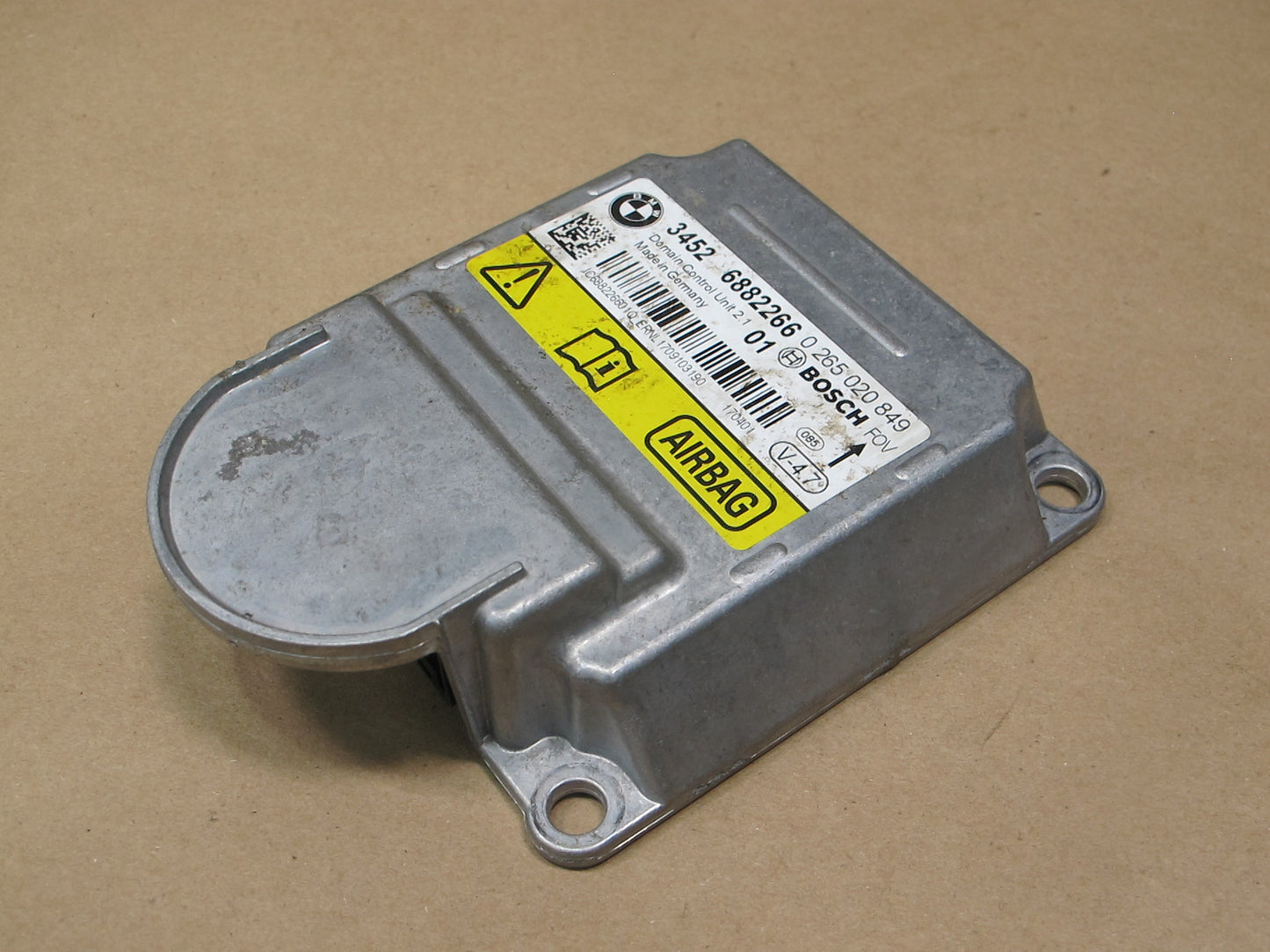 14-18 BMW F15 X5 SRS AIRBAG CONTROL MODULE UNIT 6882266 OEM