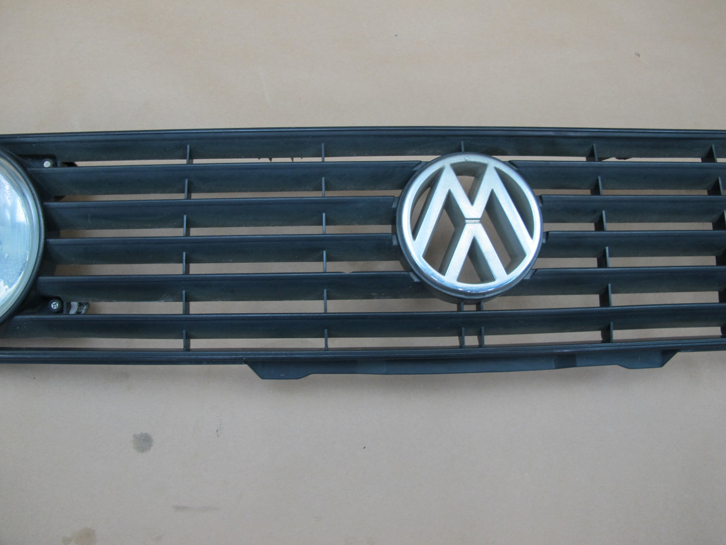 88-93 VW Golf MK1 Cabriolet Quad Round Headlight Grille & Fog Light Assy OEM