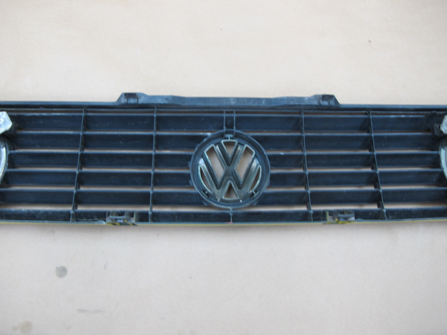 88-93 VW Golf MK1 Cabriolet Quad Round Headlight Grille & Fog Light Assy OEM