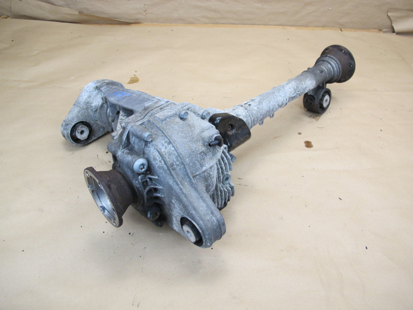 2003-2006 Porsche Cayenne 955 Turbo S Front Differential Carrier 3:73 Ratio 92k