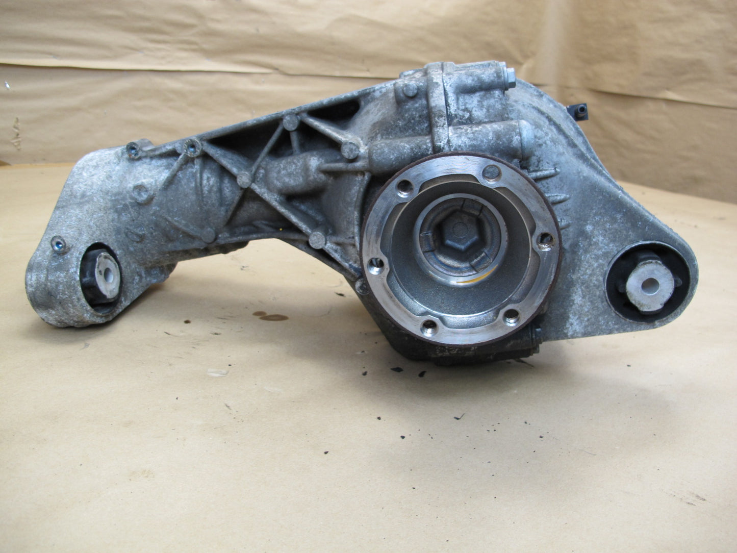 2003-2006 Porsche Cayenne 955 Turbo S Front Differential Carrier 3:73 Ratio 92k