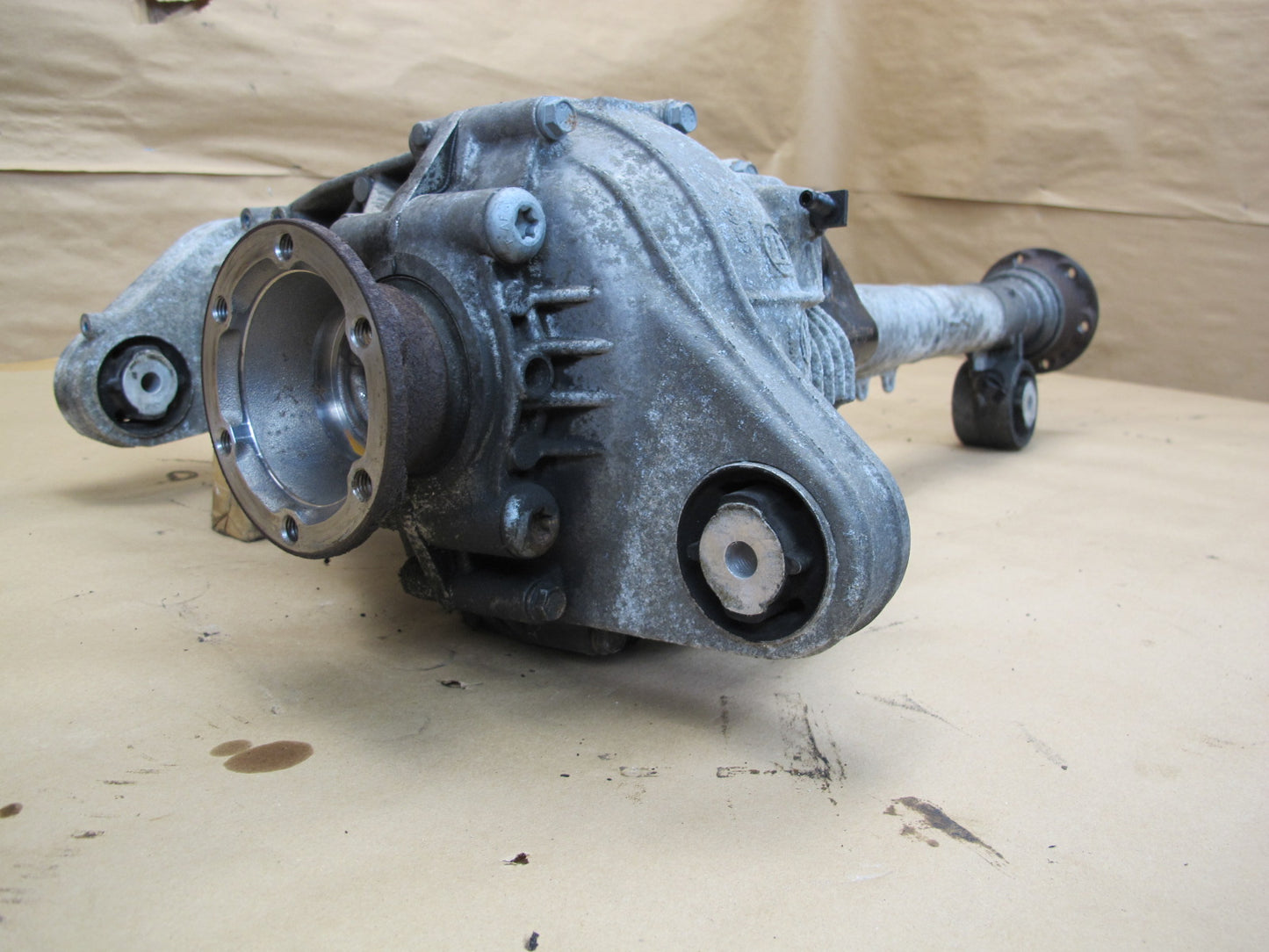 2003-2006 Porsche Cayenne 955 Turbo S Front Differential Carrier 3:73 Ratio 92k