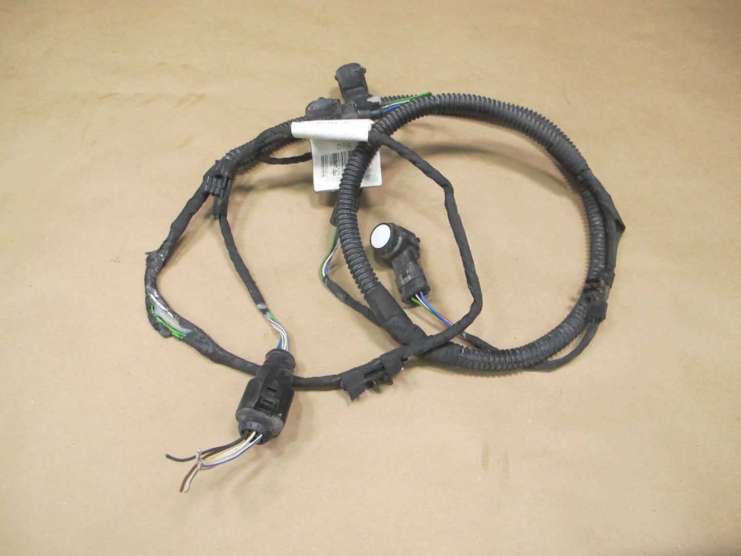 2011-2014 Porsche Cayenne 958 Rear Bumper PDC Wire Wiring Harness W/ Sensors