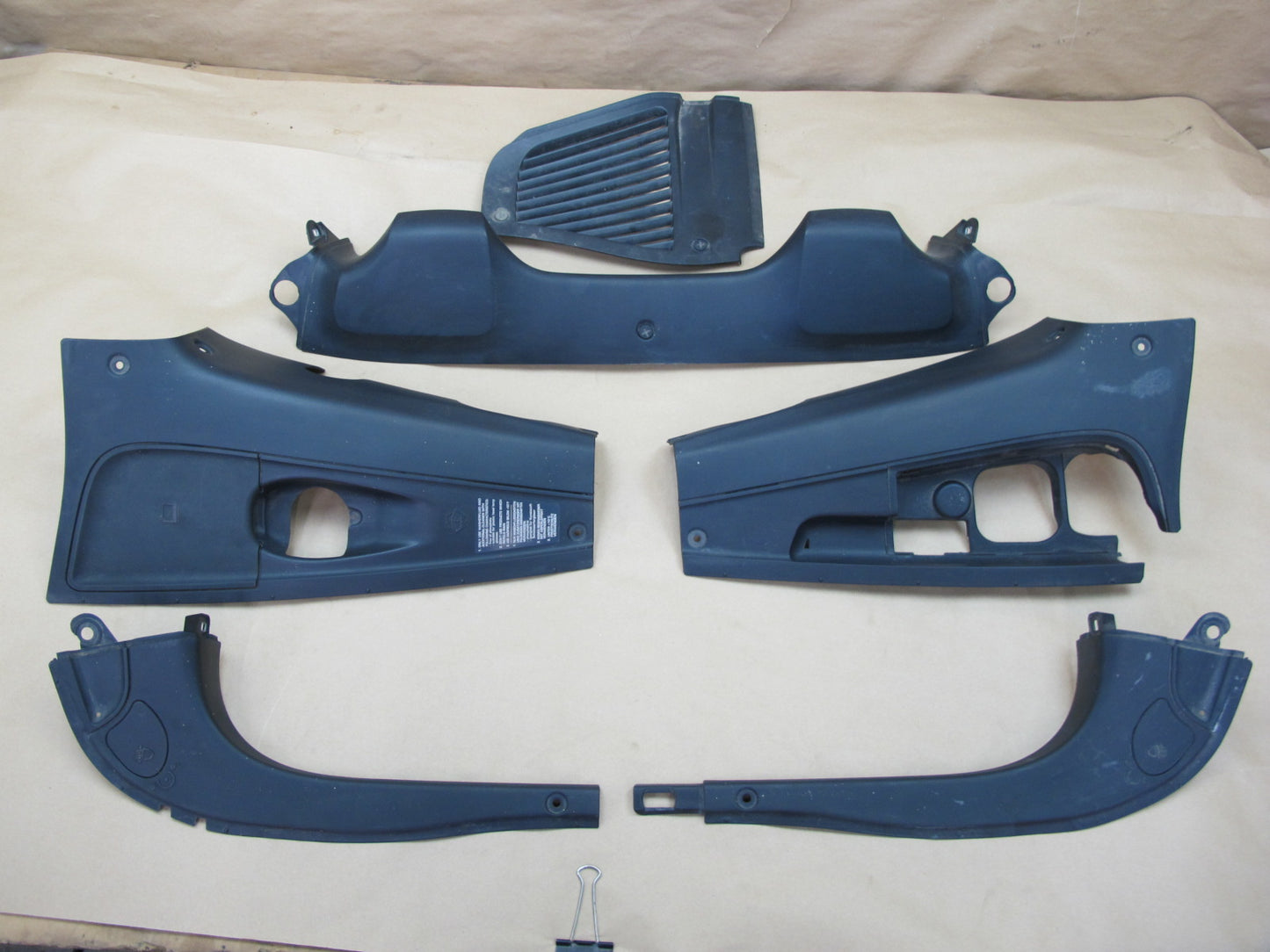 2003-2006 Porsche Cayenne 955 Turbo Engine Bay Trim Cover Panel Set of 6