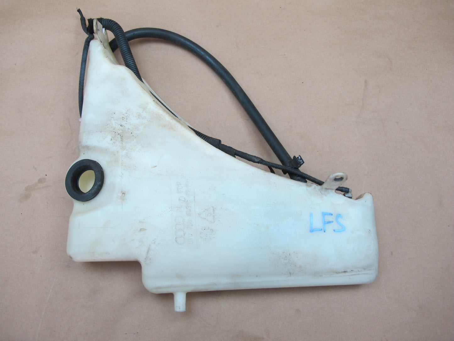 08-16 Audi 8T A5 S5 Windshield Washer Fluid Tank w Filler Neck & Pumps OEM