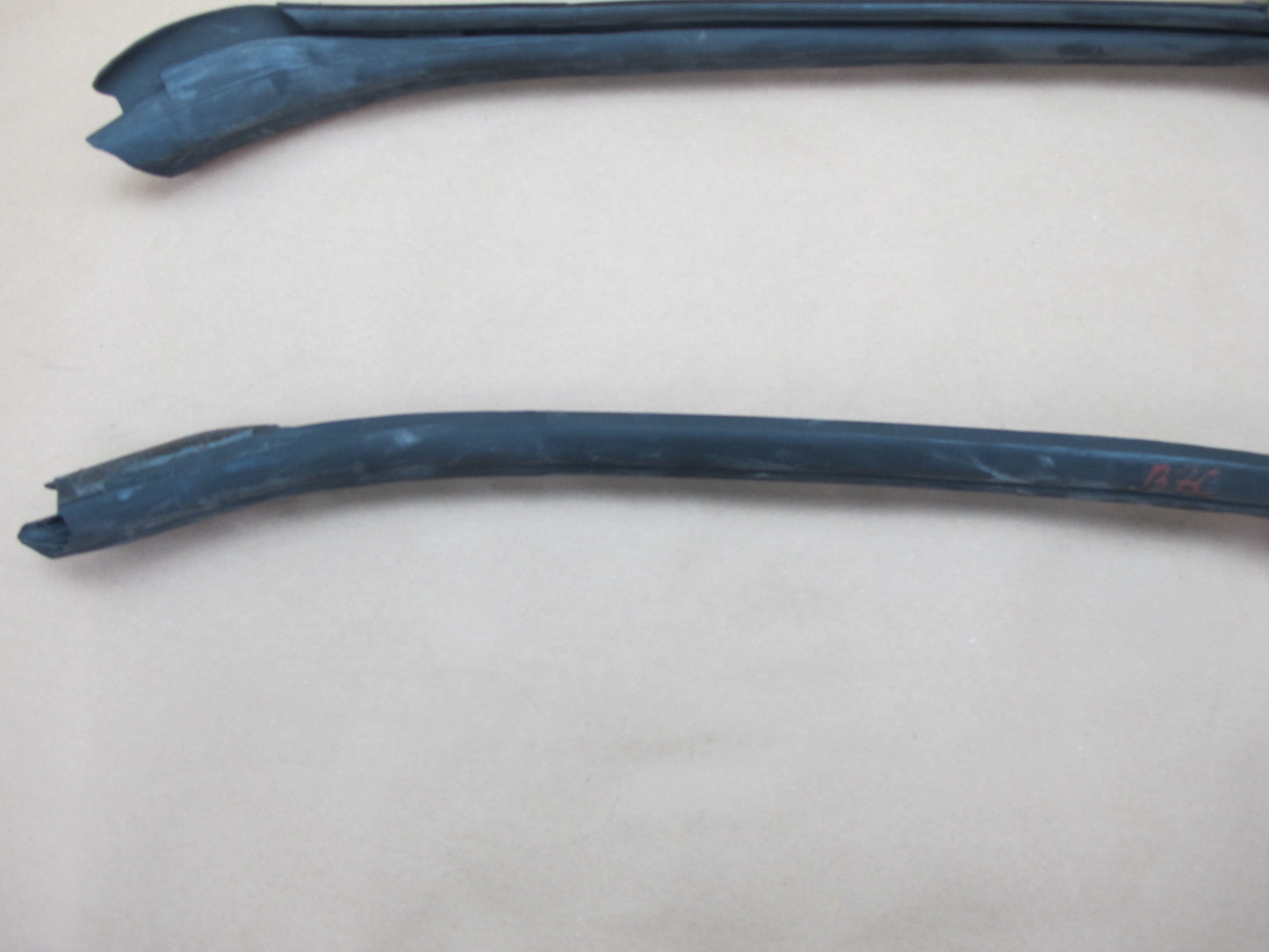 03-08 BMW E85 Z4 Set of 2 Front Windshield & Left Door Weatherstrip Seal OEM