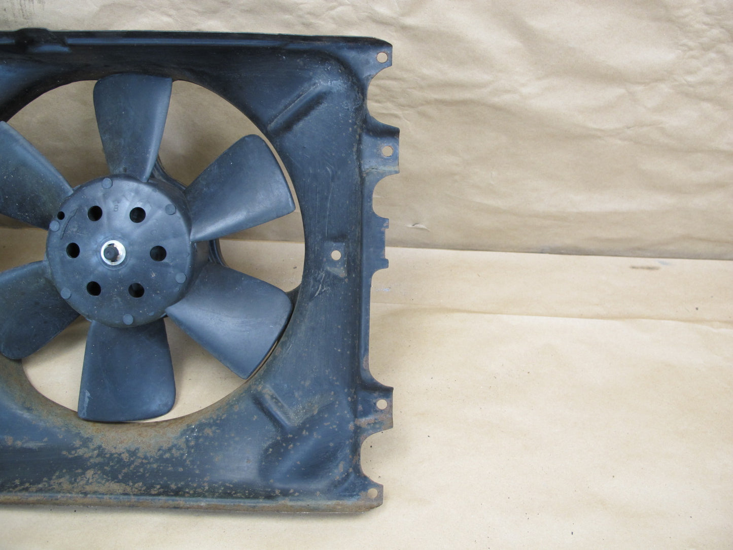 85-93 VW Golf MK1 Cabriolet Engine Radiator Cooling Fan & Shroud Assembly OEM