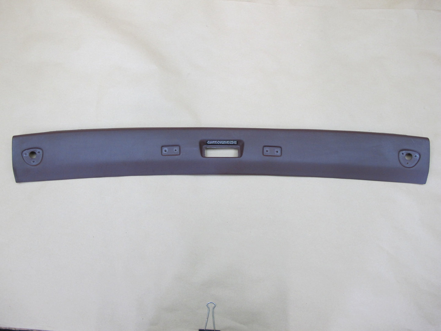 86-91 Porsche 944 Upper Windshield Headliner Roof Trim Panel Burgundy OEM