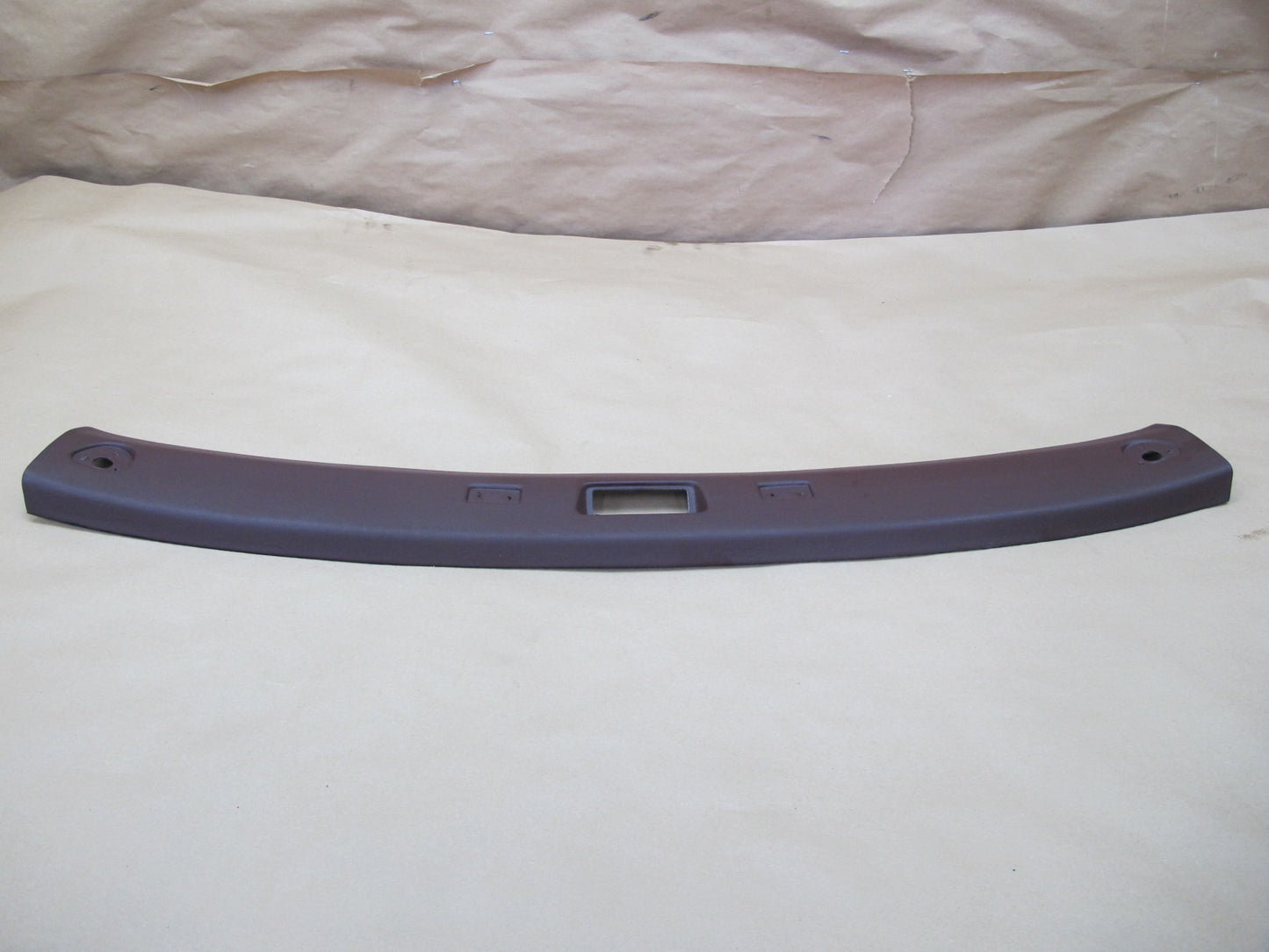 86-91 Porsche 944 Upper Windshield Headliner Roof Trim Panel Burgundy OEM