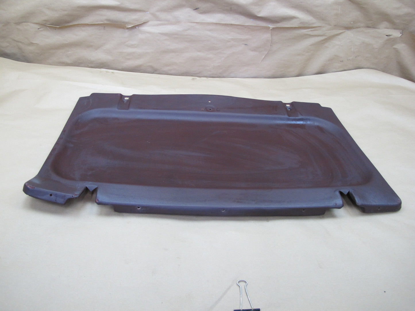 87-89 Porsche 944 Sunroof Headliner Lining Trim Cover Panel Burgundy OEM