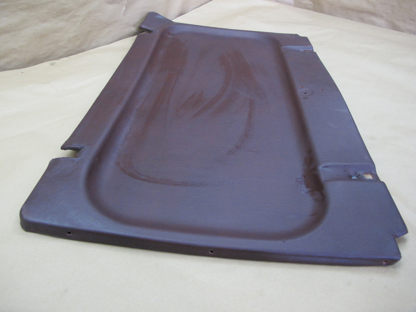 87-89 Porsche 944 Sunroof Headliner Lining Trim Cover Panel Burgundy OEM