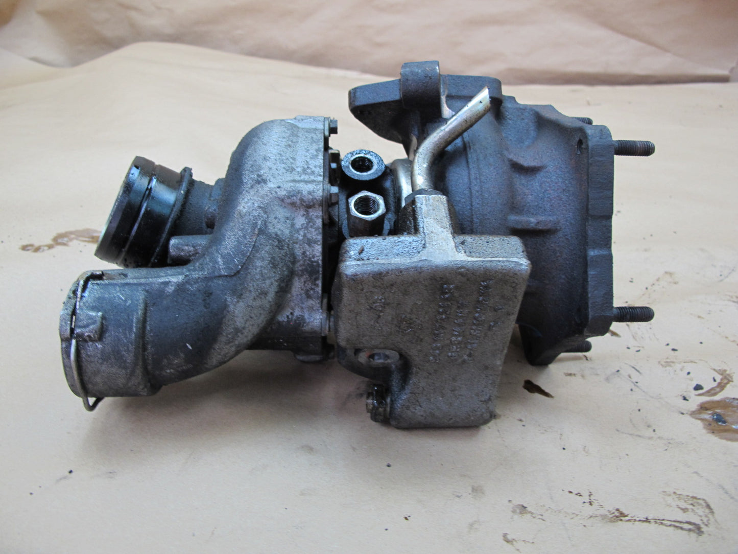 2003-2006 Porsche Cayenne 955 4.5L Turbo Left Turbocharger Unit 92k Miles